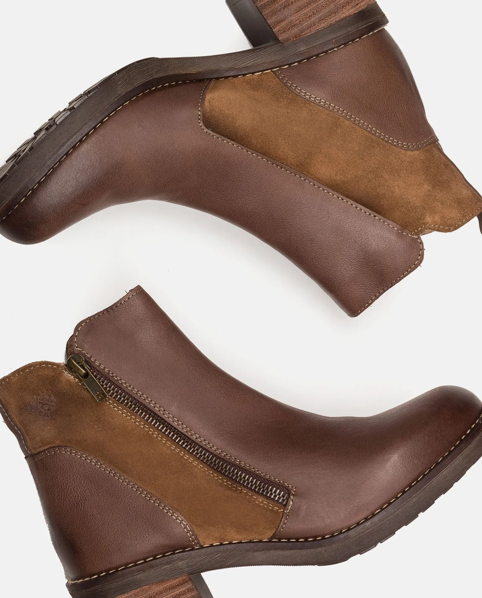 Heeled Ankle Boots MESINA-002 Brown