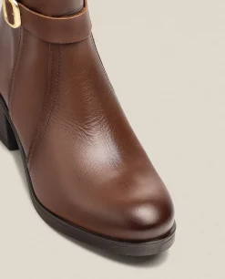 Heeled Boot LILLE-015 Brown