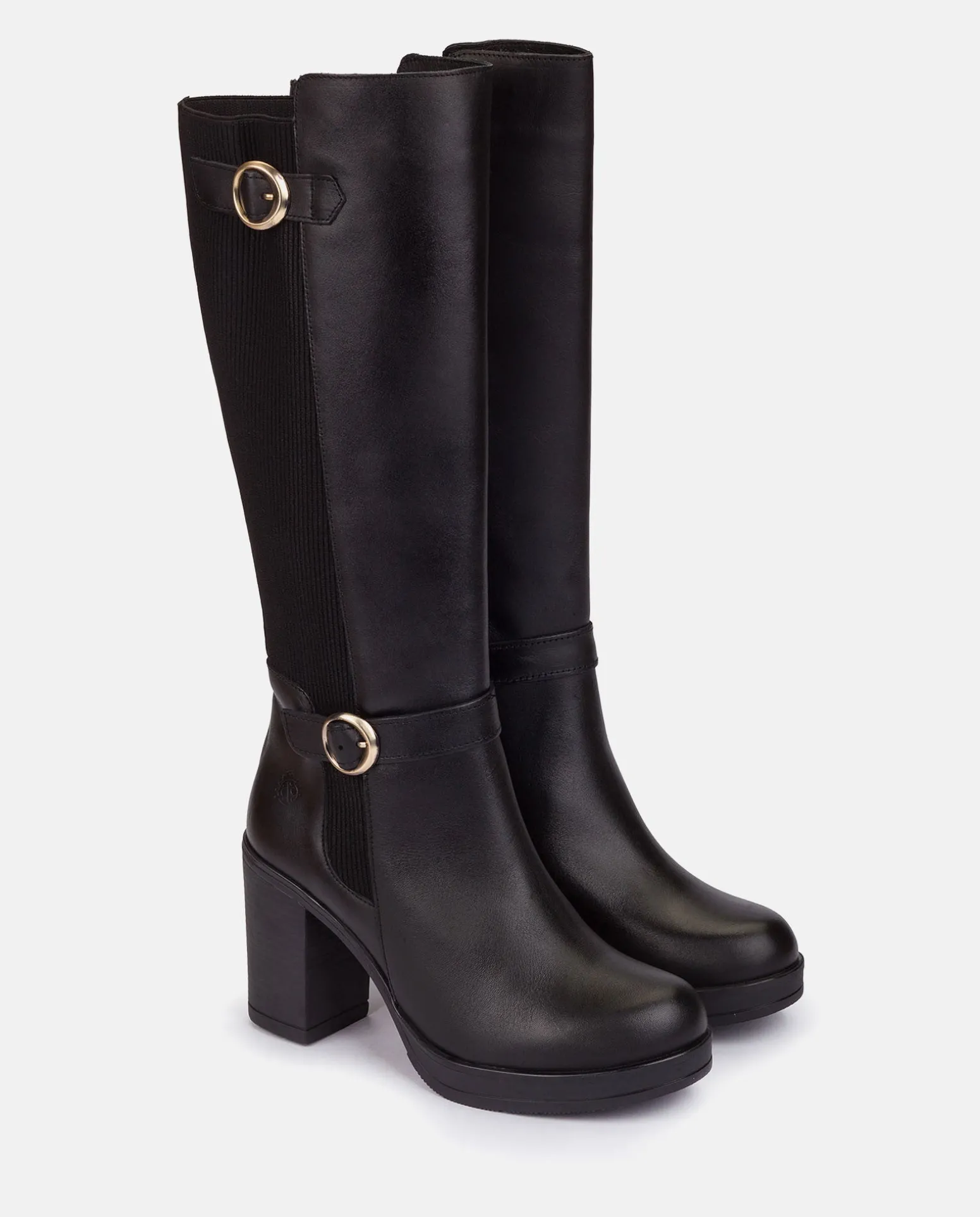 Heeled Boot PILSEN-001 Black