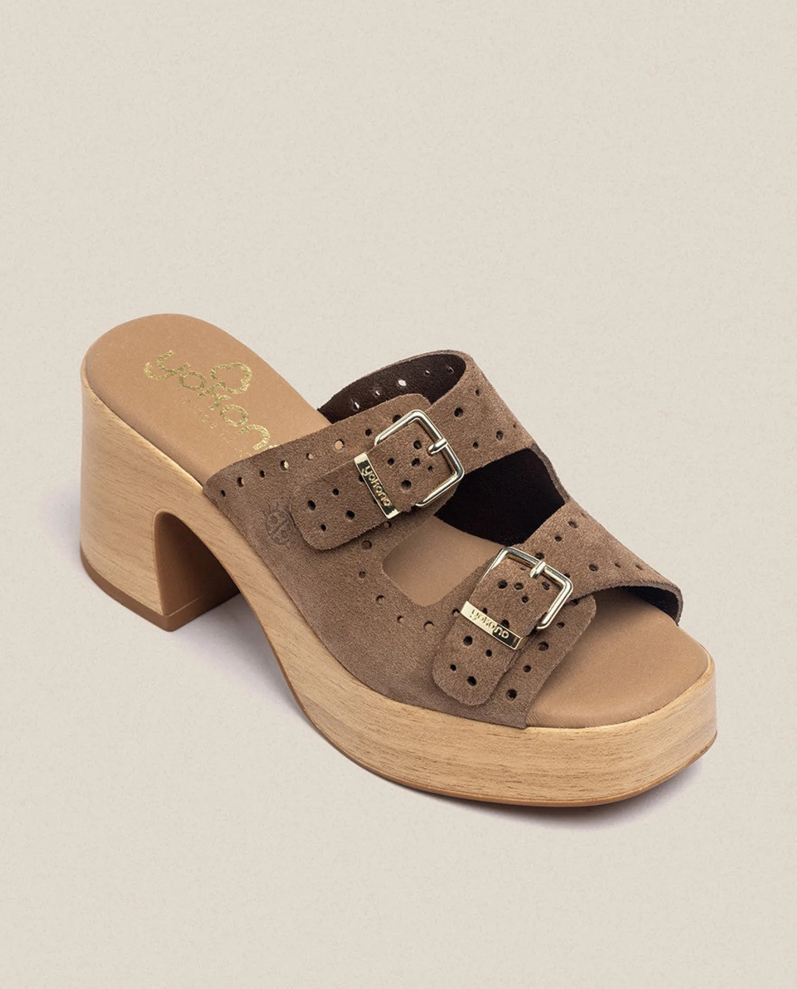 Heeled Sandal BONAI-003 Brown