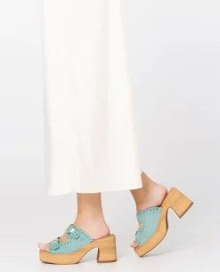 Heeled Sandal BONAI-003 Green