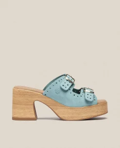 Heeled Sandal BONAI-003 Green