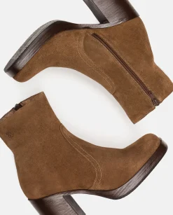 Heeled Shoe KOLIN-001 Brown