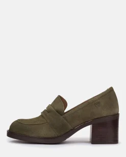 Heeled Shoe LANDAS-001 Green