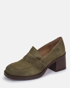 Heeled Shoe LANDAS-001 Green