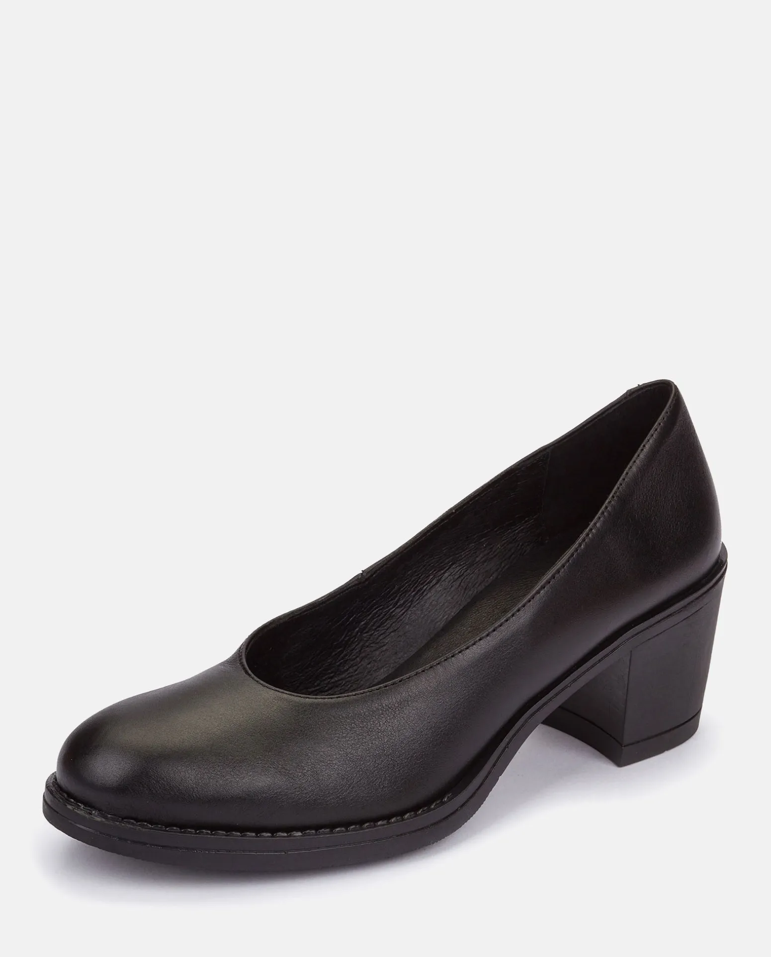 Heeled Shoe LILLE-007 Black