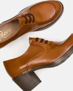Heeled Shoe LILLE-008 Leather