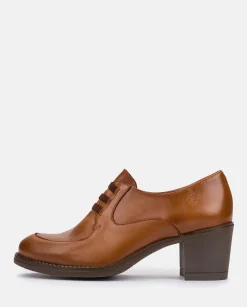 Heeled Shoe LILLE-008 Leather