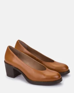 Heeled Shoe LILLE-007 Leather