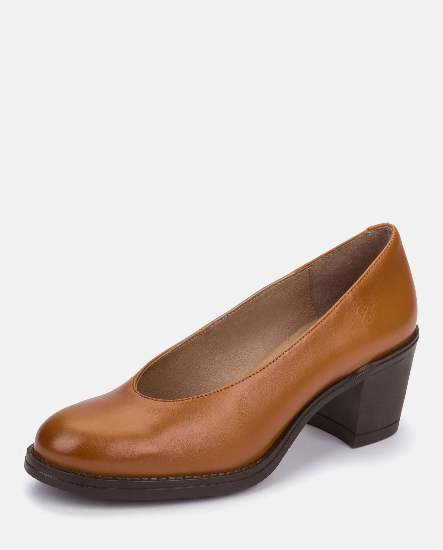 Heeled Shoe LILLE-007 Leather