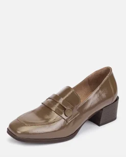 Heeled Shoe NAJAC-001 Brown