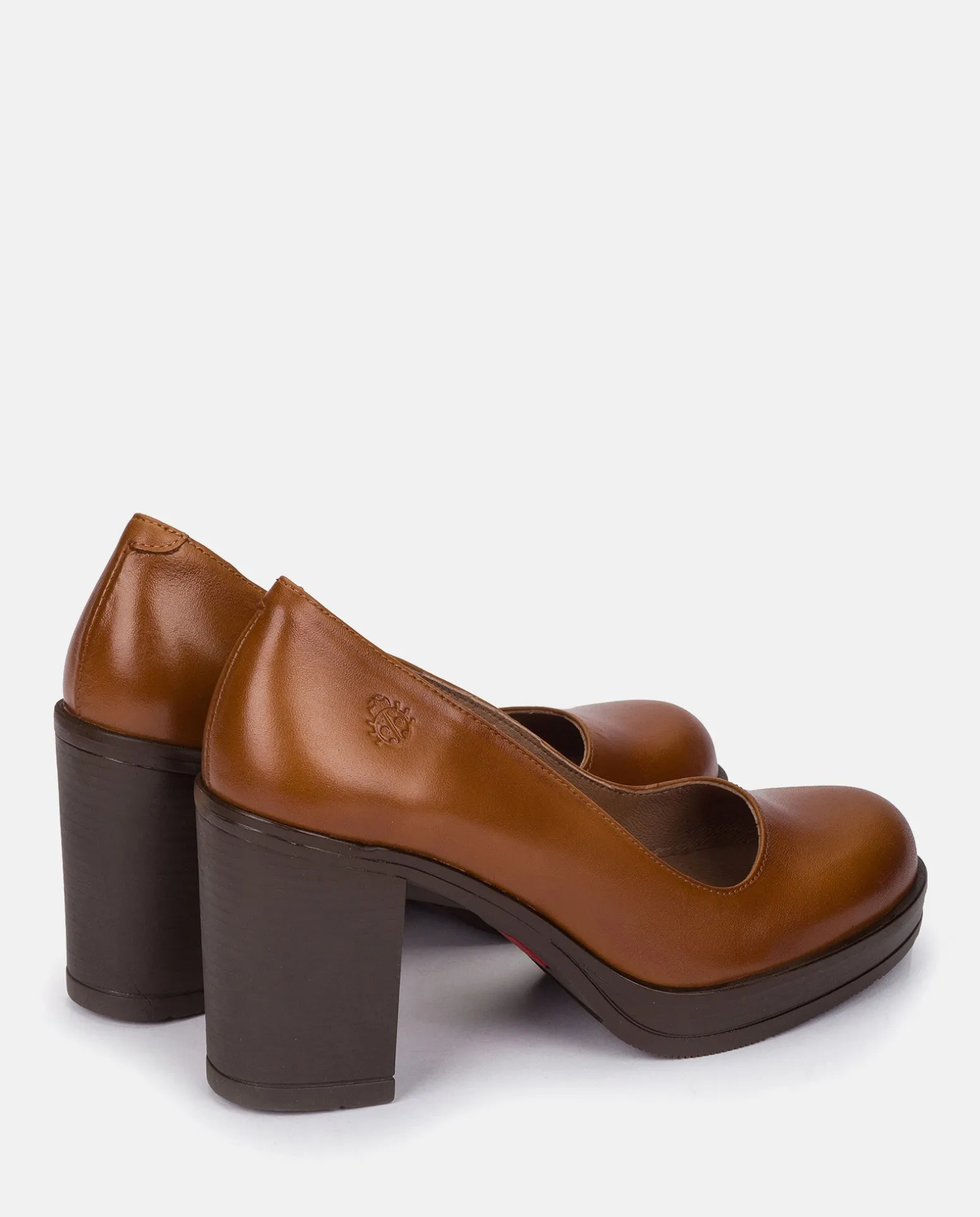 Heeled Shoe PILSEN-007 Leather