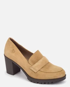Heeled Shoe PRAGA-013 Green