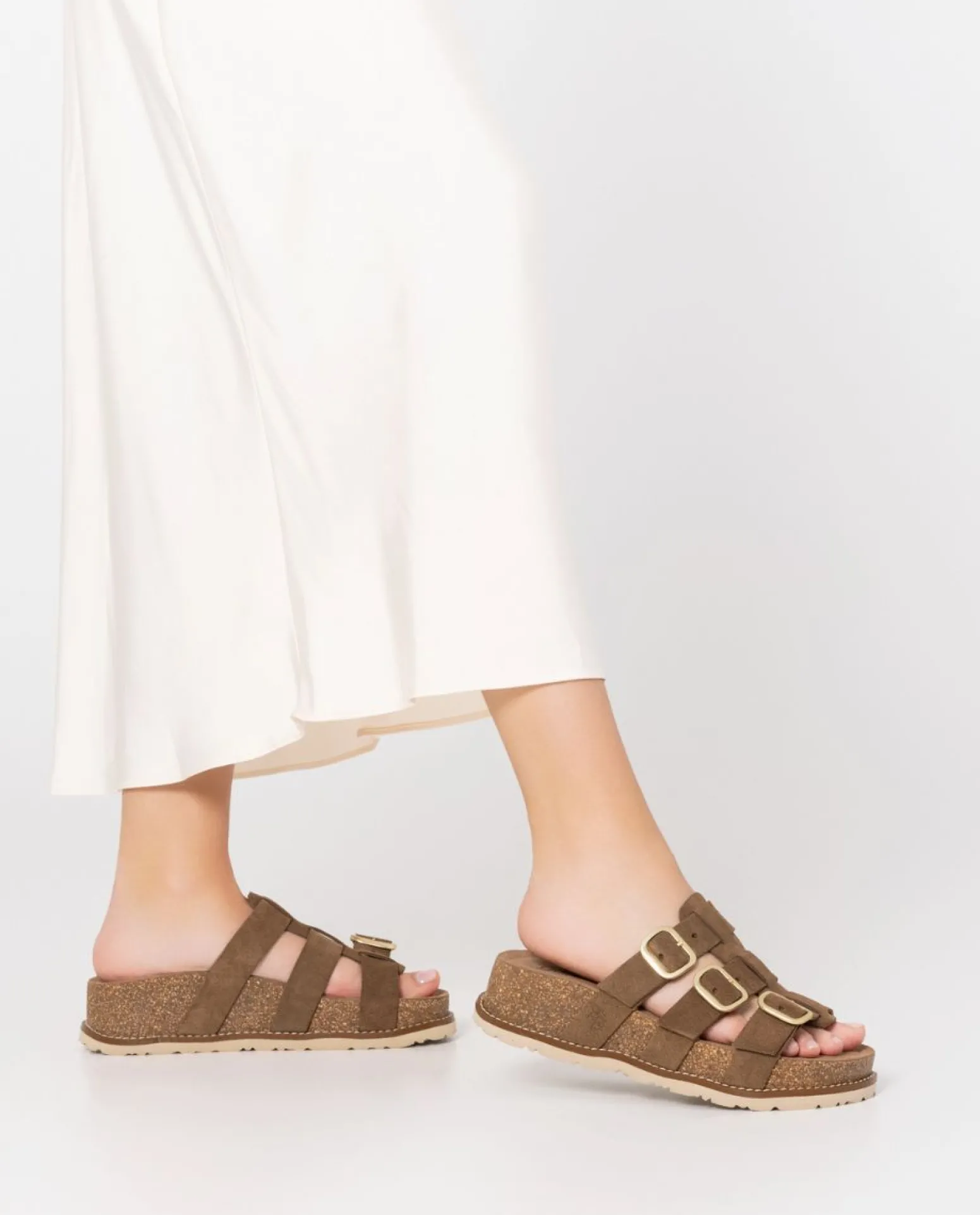 Platform Sandal OCA-004 Brown