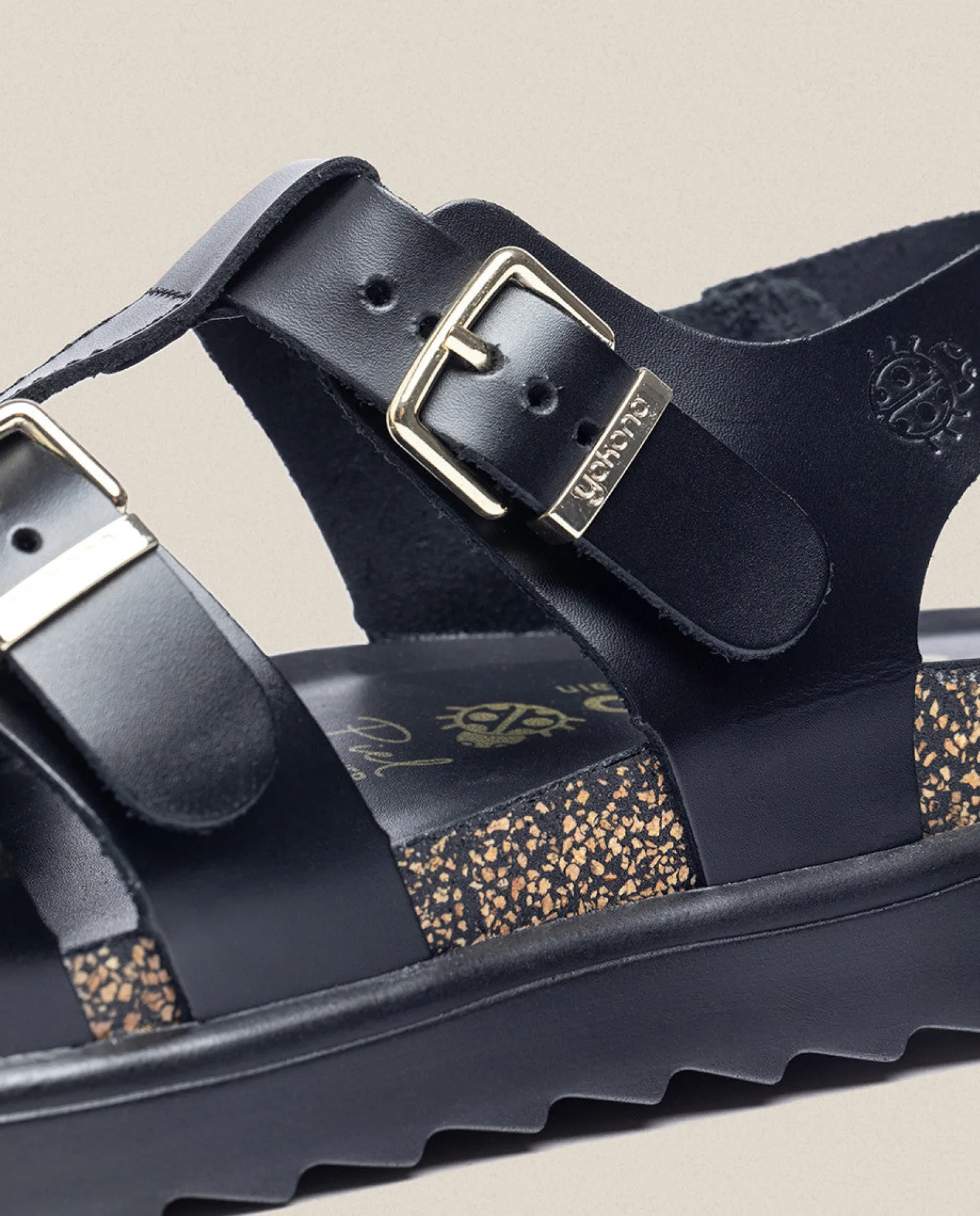 Platform Sandal TUNEZ-114 Black