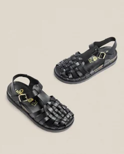 Platform Sandal TUNEZ-017 Black