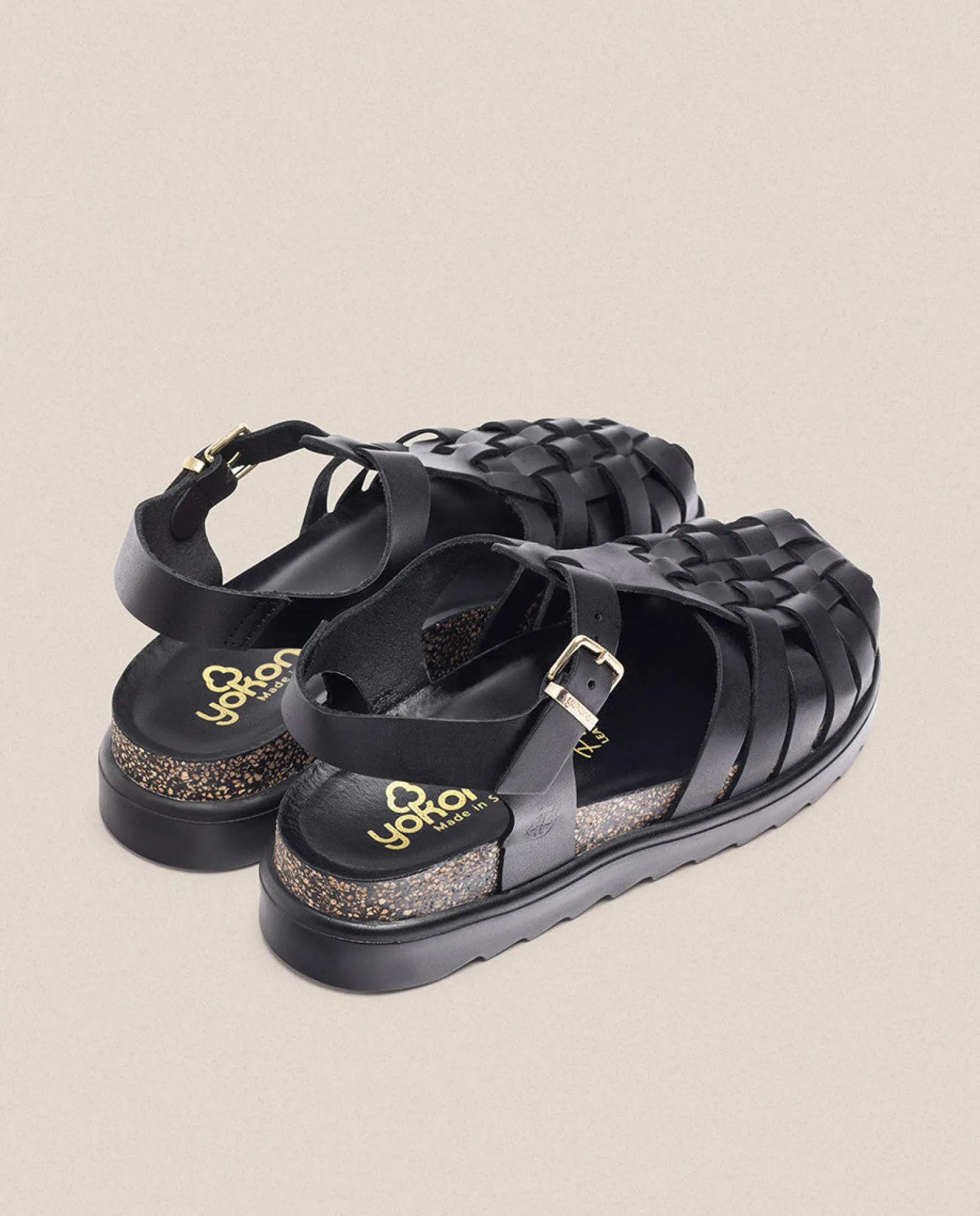 Platform Sandal TUNEZ-017 Black