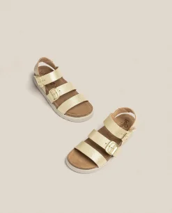 Platform Sandal TUNEZ-127 Golden