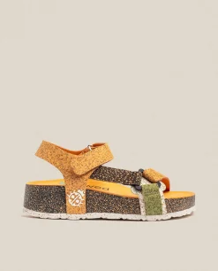 Platform Sandal West 007 Orange