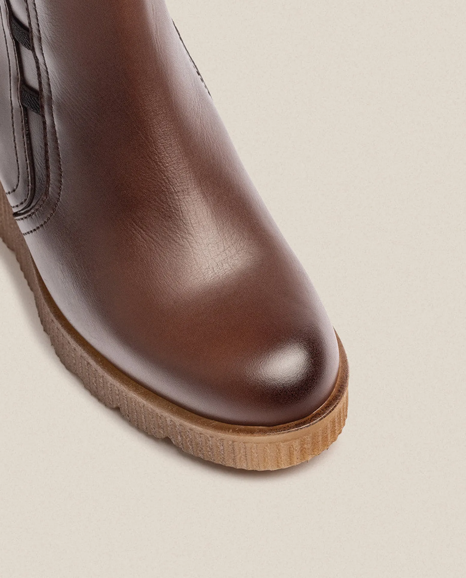 Wedge Ankle Boot MADONA-006 Brown