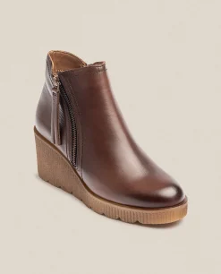Wedge Ankle Boot MADONA-007 Brown