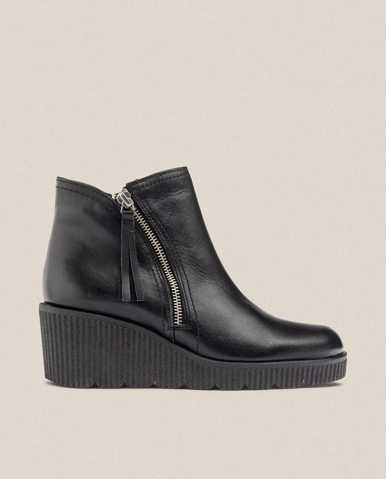 Wedge Ankle Boot MADONA-007 Black
