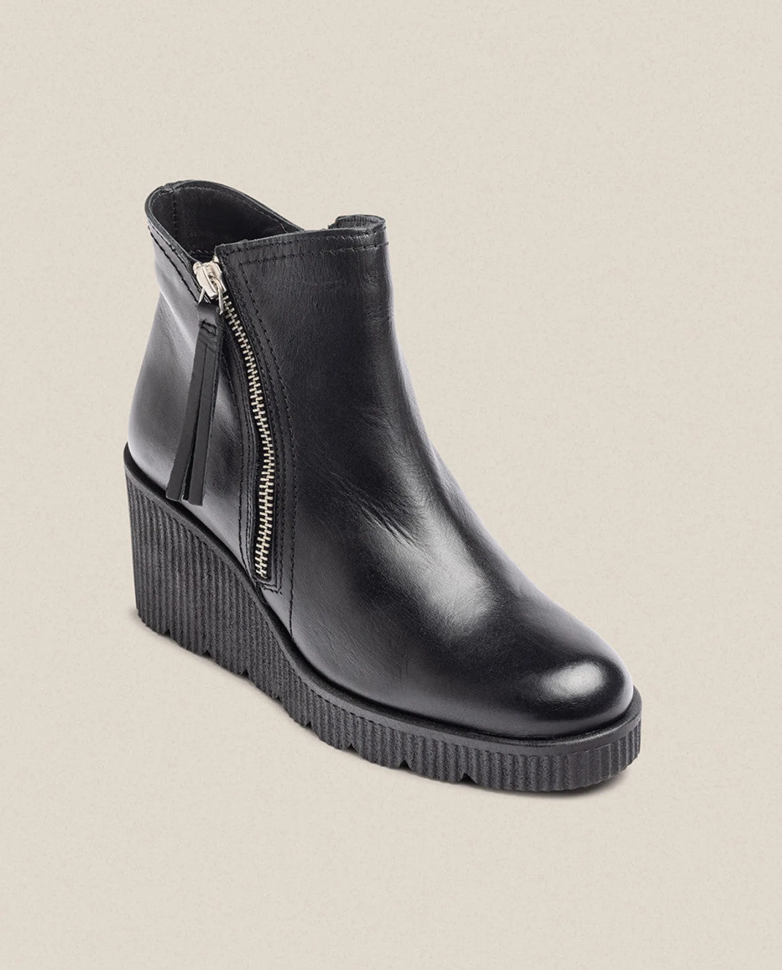 Wedge Ankle Boot MADONA-007 Black