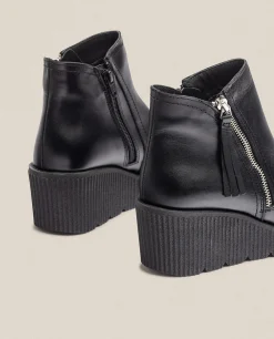 Wedge Ankle Boot MADONA-007 Black