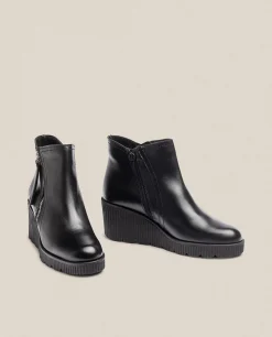 Wedge Ankle Boot MADONA-007 Black