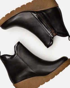 Wedge Booty MADONA-002 Black