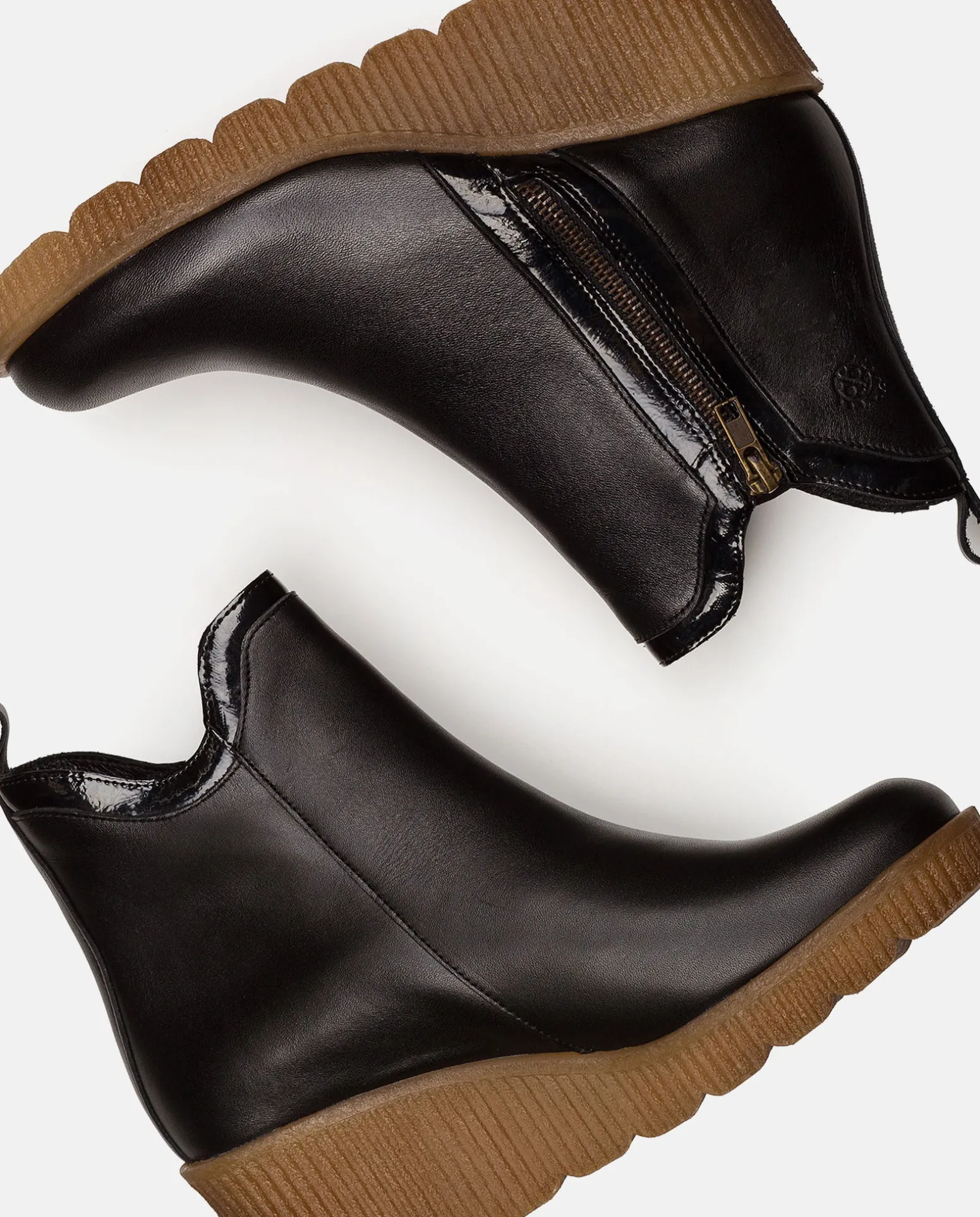 Wedge Booty MADONA-002 Black