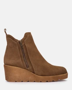 Wedge Booty MADONA-002 Brown