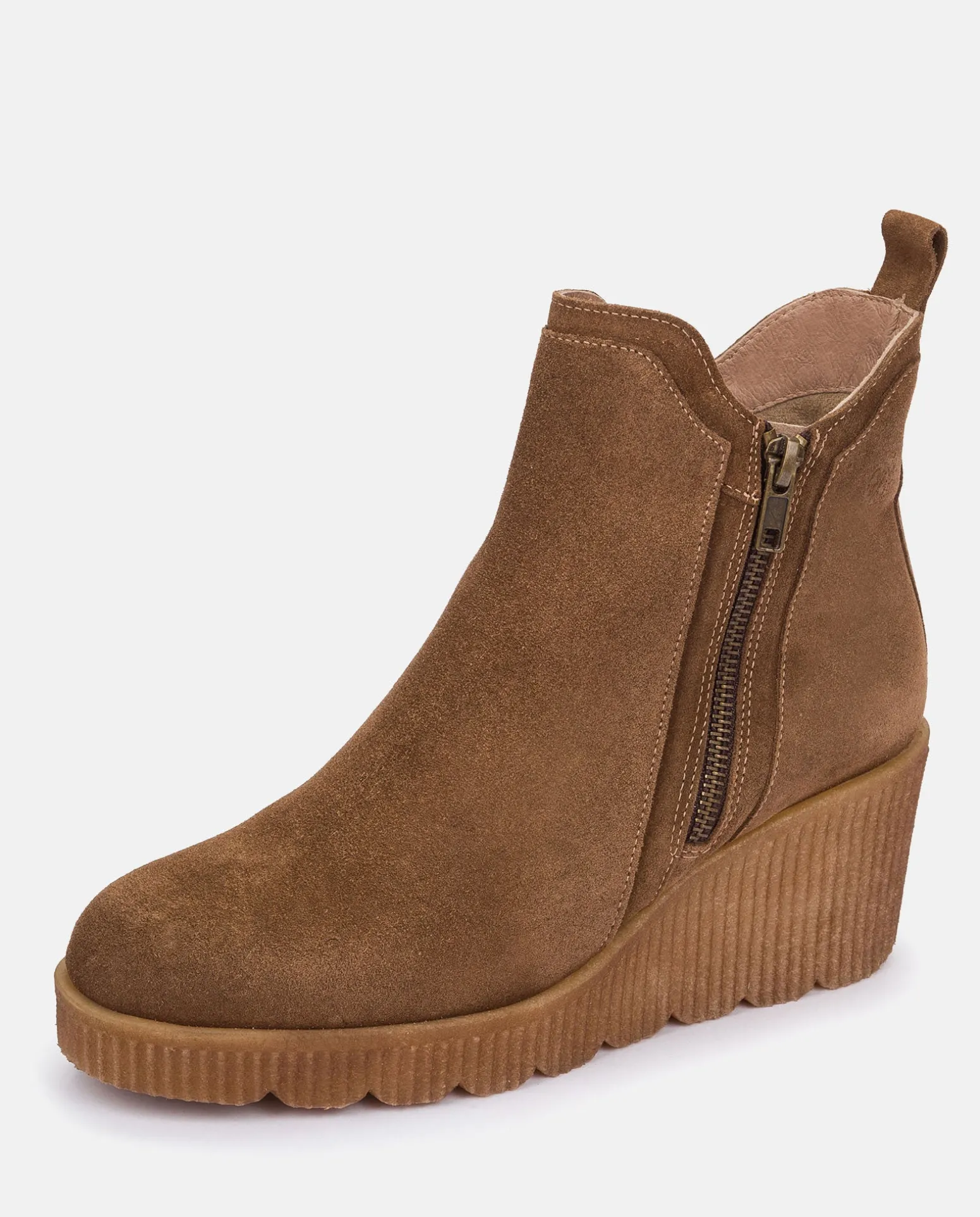 Wedge Booty MADONA-002 Brown