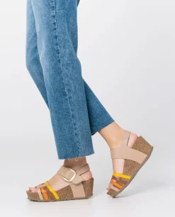 Wedge Sandal BARI 304 Beige