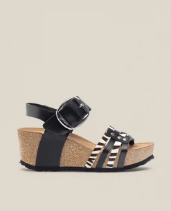 Wedge Sandal BARI 304 Black