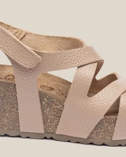 Wedge Sandal BARI-303 Beige