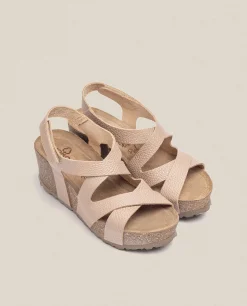 Wedge Sandal BARI-303 Beige