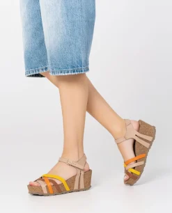 Wedge Sandal BARI-302 Beige