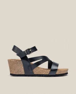 Wedge Sandal CADIZ-302 Black