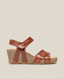 Wedge Sandal CADIZ-303 Brown