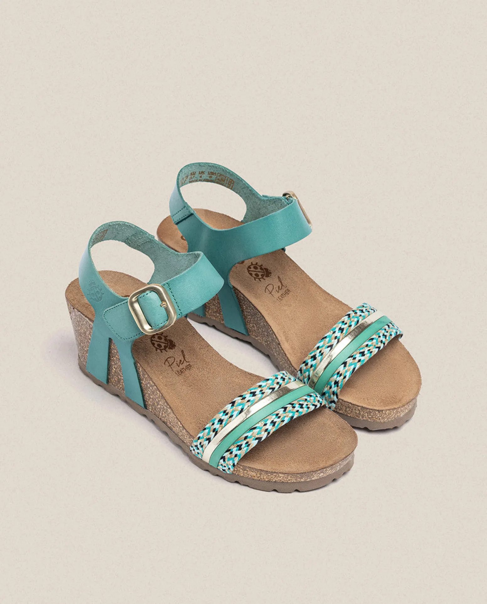 Wedge Sandal CADIZ-306 Green