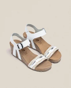 Wedge Sandal CADIZ-306 White
