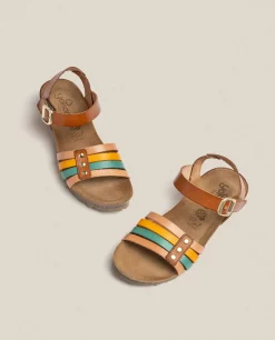 Wedge Sandal MONACO-051 Brown