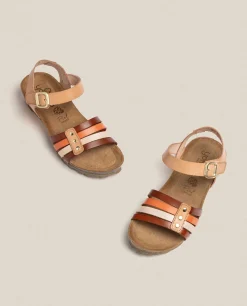 Wedge Sandal MONACO-051 Brown